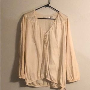 🌼Cote Femme Cream blouse - 14🌼